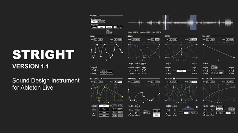 STRIGHT V1.1 – Sound Design Instrument [Max for Live] Download